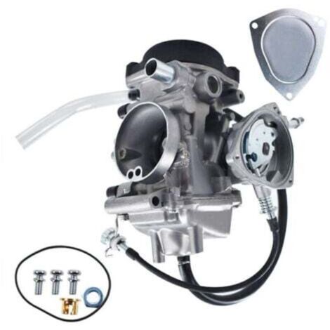 PD33J Carburateur Compatible avec Yamaha Kodiak 400 450 Big Bear 250 400 Wolverine 350 450 Grizzly 350 400 450 YFM350 YFM400 YFM450 YFM250 ATV (1/4)