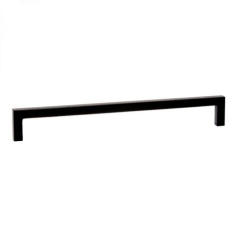 1 x poignée de meuble noir mat - Entraxe : 160 mm - Longueur : 169 mm (1/3)