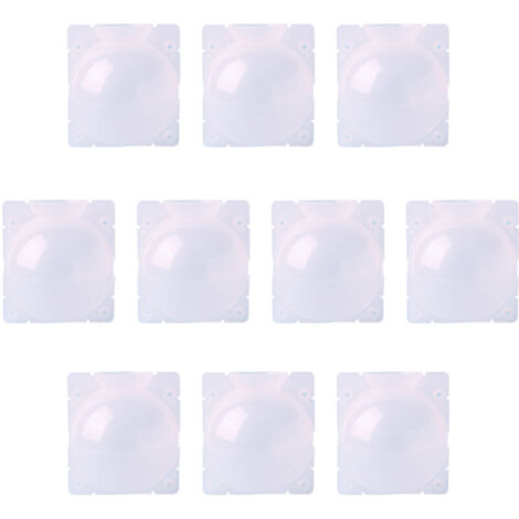 Lot de 10 boules de propagation de racines de plantes en plastique transparent réutilisables à haute pression pour plantes d'intérieur et d'extérieur,L
