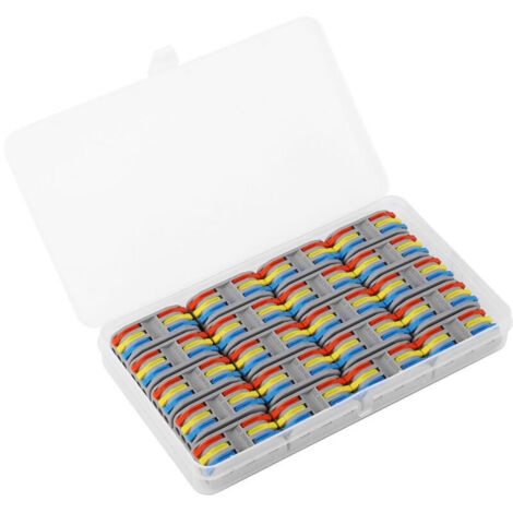 20 Pcs 11  28 AWG PCT-2-3 Câble électrique Connecteur de câblage rapide Bornier conducteur,DUBUNS