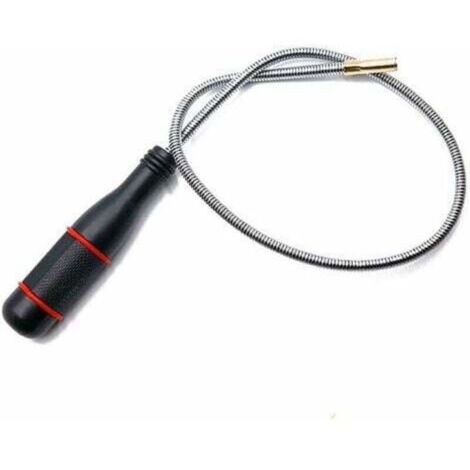 Outil de ramassage magnétique flexible 1 pièce, balai magnétique mécanique à aimant flexible portable pour la cueillette de petites pièces, écrous, boulons, vis, clés, pièces automobil,de DEBUNS