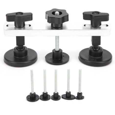 Jeffergarden Onglets d'extraction de bosses sans peinture, lève-pont, carrosserie automobile, dommages causés par la grêle, Kit d'outils de réparation pratique (1/5)