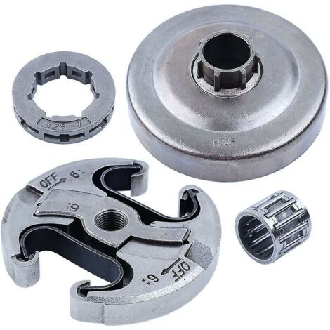 SEENLIN Tambour d'embrayage Embrayage Assy Pignon Jante Kit de roulement à aiguilles pour Husqvarna 340 345 346xp 350 351 353 445 450 E Tronçonneuse Qyroadwolf (1/4)