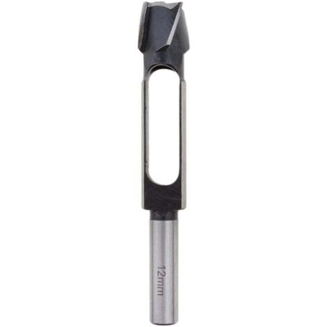 Lauwexe – Fraise pour défonceuse 1/2'' – Acier durci pour bois tendre et dur – Longueur 140mm – Coupe nette sans éclat – Foret à tenon profond (1/5)