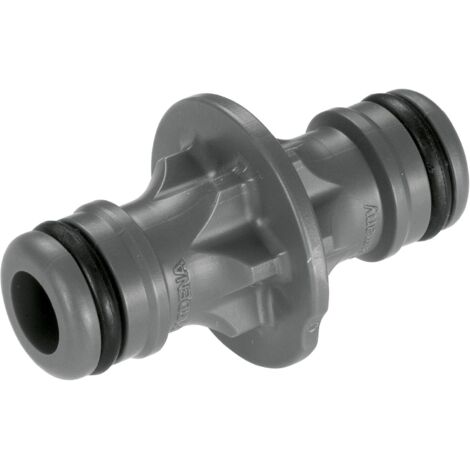 Gardena Couplage: pièce de raccordement pour la connexion de tuyauterie sécurisée, raccordement de deux tuyaux pour l'extension, à la transition de tuyaux de 19 mm (3/4) à 13 mm (1/2) (2931-20) (1/5)