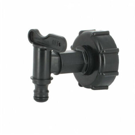 Raccord S60X6 - Robinet PEHD pour cuve eau 1000 L (1/4)