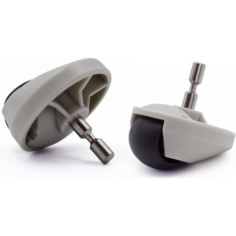 Lot 2 Roues Kombi Compatibles avec Roborock S7 S7maxv ultra S8 +G10 G10S G20 T7S Robot Aspirateur, Roue Avant Remplacement Accessoires Robot (1/5)