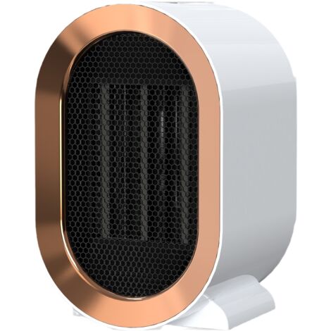 Radiateurs Électriques Soufflants, 1200W Mini Chauffage d'appoint Soufflant pour Salle de Bain, Radiateur en Céramique à Chauffage Rapide à Économie d'Énergie pour Chambre, Bureau (1/4)