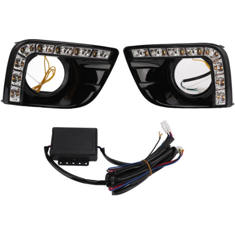 Jeffergarden ensemble de feux diurnes DRL voiture LED phare antibrouillard 3 couleurs remplacement pour PRADO 20102013 (1/5)