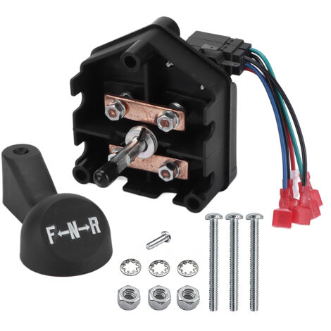 Jeffergarden Ensemble de commutateur de marche arrière avant 48 volts 1017530-05 Remplacement pour Club Car 1996-2020 (1/5)
