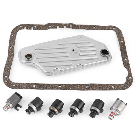 Jeffergarden Filtre de Transmission, Transmission et Pièces 4R44E 4R55E 5R55E 5R44E 2Wd Kit de Solénoïde Ensemble de Filtres de Remplacement adapté pour (1/5)