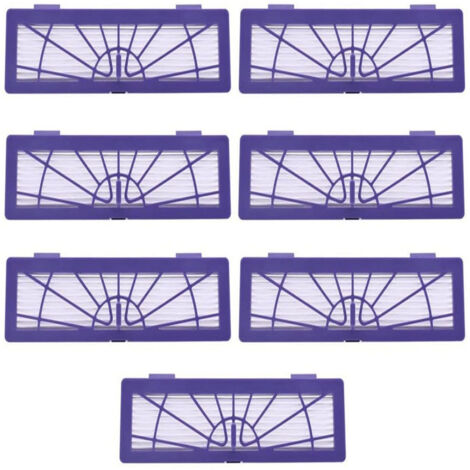 7 pièces de rechange filtres HEPA pour Neato Accessoires série D/série BV/série XV accessoires pour aspirateur (1/5)