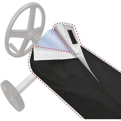 Housse de Protection pour Enrouleur Solaire pour Piscine, Housse de Protection pour Couverture Solaire pour Piscine, Housse de Protection pour Enrouleur pour piscines, Enrouleur Solaire,(490X96)