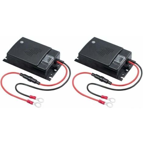 2X Répulsif à ultrasons Répulsif Automatique à ultrasons pour Animaux/Souris/Rats, Contrôle antiparasitaire Automatique 12V Véhicule de défense Contre Les rongeurs Protection des véhicules (1/5)