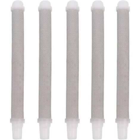 Ersandy – Filtre à pistolet à peinture airless 60 mesh – Acier inoxydable – Réduit le colmatage – Compatible avec pistolets sans air (1/6)