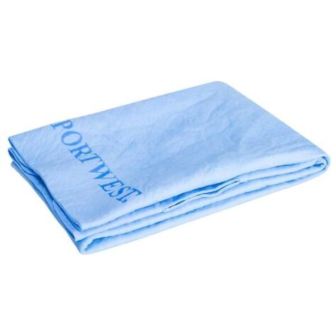 Serviette rafraichissante bleue Portwest (1/2)