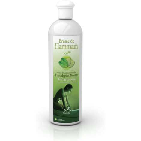 Desineo – Brume de hammam eucalyptus menthe 250 ml – 100% naturel – Propriétés respiratoires et rafraîchissantes – Aromathérapie pour spa