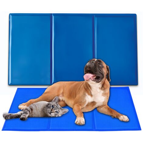 Tapis rafraîchissant pour chiens, chats, animaux, pliable, gel, xxl, 50x90 cm, grand, été, PetJet