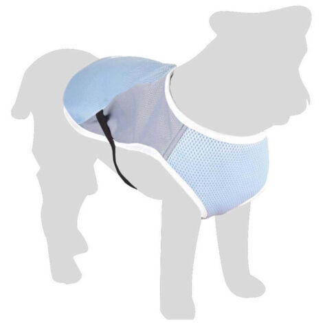 Manteau rafraîchissant FROZEN gris longueur 35 cm ø 46-56 cm pour chiens - Flamingo (1/4)