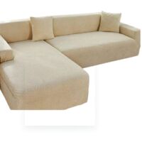 Waterproof Sofa Covers 1/2/3/4 Seats Jacquard Solid Couch Cover L Shaped Sofa Cover Protector Bench Covers