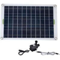 Pompe solaire pour bassin, kit de pompe solaire pour fontaine
