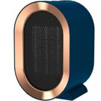 Chauffage soufflant de salle de bain Mini chauffage d'appoint Chauffage soufflant portable en céramique Silencieux électrique Chauffages électriques mobiles pour la maison et le petit bureau 1200W