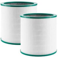 Lot de 2 filtres HEPA pour purificateur d'air Dyson TP02 Pure Cool Link TP01, TP02, TP03, AM11, BP01