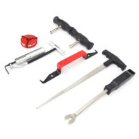 Jeffergarden Ensemble d'outils professionnels de démontage de pare-brise pour outils de démontage de pare-brise d'automobile