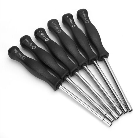 Jeu de 6 Tournevis Spéciaux Aluminium pour Réglage de Carburateur
