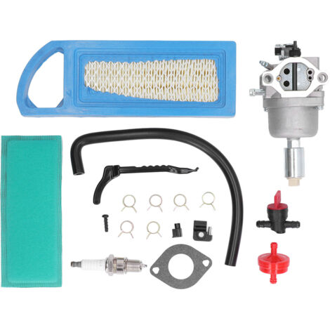 Carburateur Métal 792060 avec Bougie pour Moteur de Tondeuse 17.5CV (1/5)