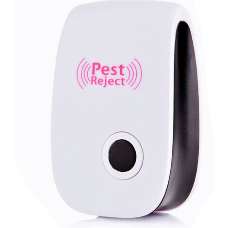 6 pièces Répulsif électronique à ultrasons pour insectes Boîtier intelligent en ABS ignifuge Répulsif pour souris (1/5)