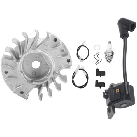 Kit de remplacement pour volant d'inertie, bobine d'allumage et bougie d'allumage, compatible avec la tronçonneuse STIHL MS180 170018017
