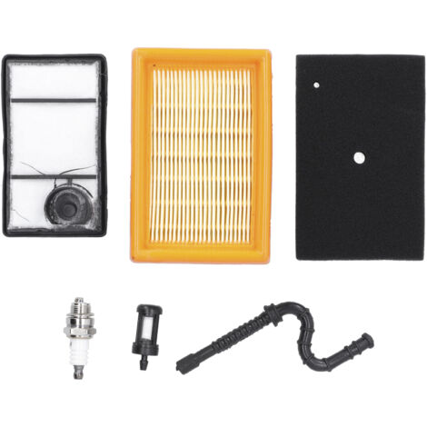 Kit de préfiltre à essence avec filtre à air, filtre à carburant et bougie d'allumage adapté au modèle STIHL TS400 (1/5)