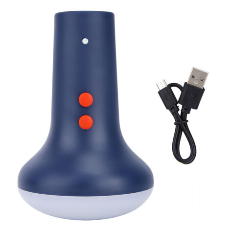 Lampe torche multifonctionnelle d'extérieur avec répulsif anti-moustiques, étanche, pour les urgences (bleue) (1/5)