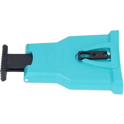Affûteuse de tronçonneuse Robustesse Résistance à l'usure Affûteuse de tronçonneuse pour le travail du bois en extérieur Bleu lac (1/5)