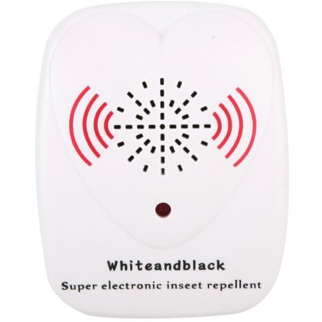 Appareil ultrasonique électrique anti-moustiques et insectes nuisibles (1/5)