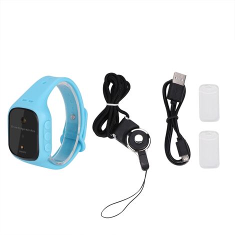 Montre électronique anti-moustiques Repeller Watch Adult Baby Sonic Smart Sports Watch (bleue) (1/5)