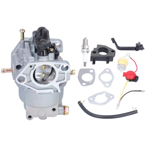 Kit filtre à carburant, filtre à air et bougies d'allumage pour carburateur pour Generac GP5000 GP5500 GP6500 GP6500E GP7500E 389cc 8125W 0J58620157 (1/5)