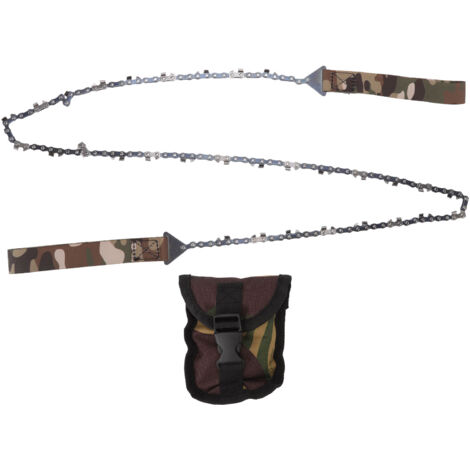 Tronçonneuse à main 48 pouces, pliable, portable, pour l'extérieur, avec sac de rangement pour le jardinage (1/5)