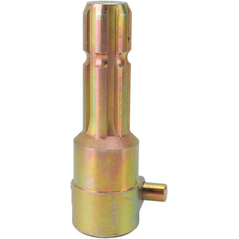 Rallonge de prise de force 1 3/8 po 6 cannelures femelle 1 3/8 po 6 cannelures mâle Adaptateur de rallonge de prise de force pour appareil industriel mécanique (1/5)