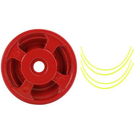 Tête de coupe universelle pour débroussailleuse Accessoire pour tondeuse à gazon avec 4 fils de coupe (1/5)
