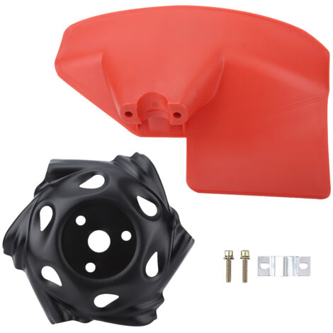 Accessoire pour tondeuse à gazon, protection pour débroussailleuse, tête de coupe pour désherbage (1/5)
