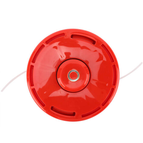 Tête de coupe pour débroussailleuse, fil d'alimentation à choc, universelle, adaptée aux modèles Honda UMK425 UMK435 UMC425/435 (rouge) (1/5)
