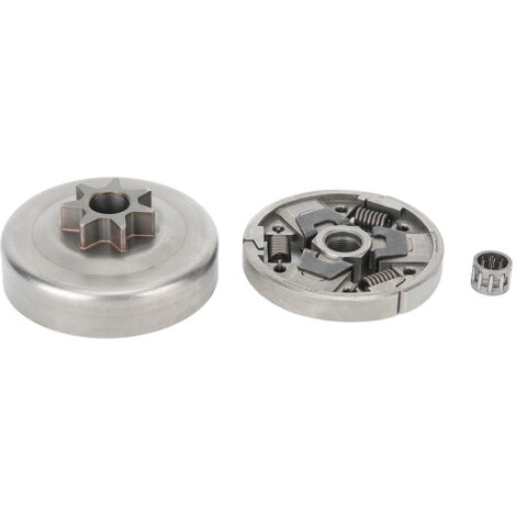 Kit d'accessoires pour tronçonneuse : roue dentée d'embrayage, roulement et tambour, compatible avec les tronçonneuses Stihl 024, 026, MS240 et MS260 (1/5)