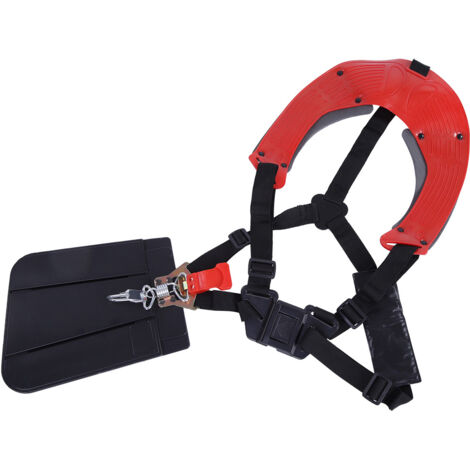 Ceinture rembourrée double bretelle confortable et durable pour coupe-bordures (1/5)