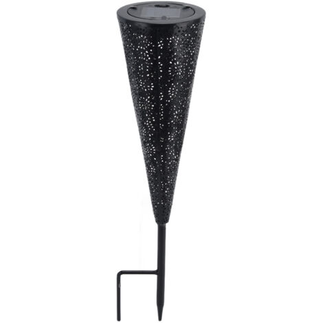 Lampe solaire conique étanche, écologique et durable pour le jardin (1/5)
