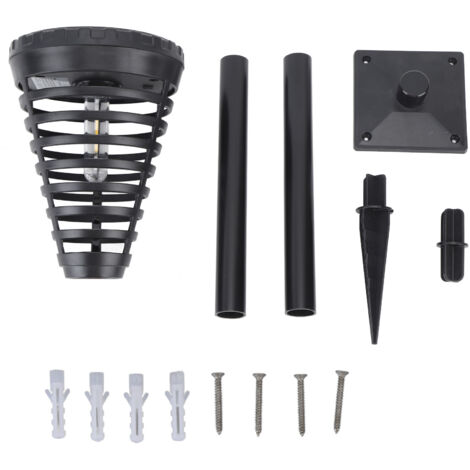 Lampes solaires pour allées IP65 étanches, lampes solaires décoratives pour jardin d'extérieur (1/5)