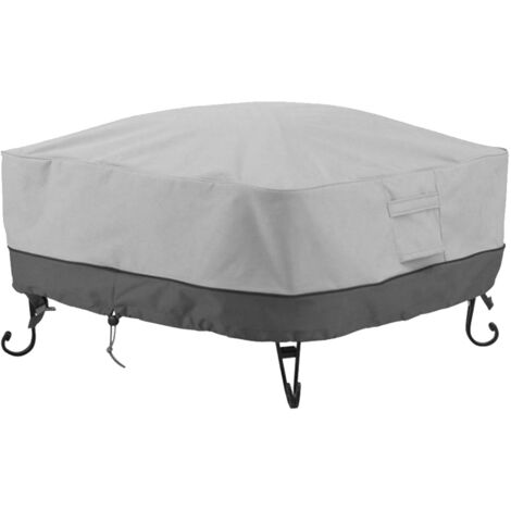 Housse imperméable 420D Oxford pour table de jardin ou de terrasse Protection pour meubles d'extérieur (2) (1/5)