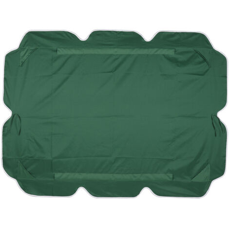 Housse imperméable pour balancelle d'extérieur Patio, toit pare-soleil en tissu Oxford 300D (vert) (1/5)