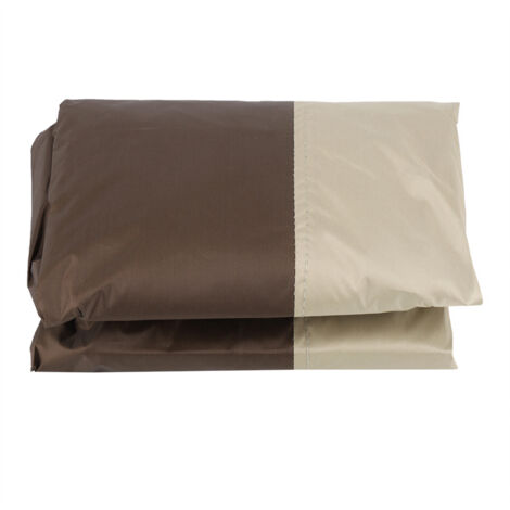 Housse imperméable et anti-poussière pour meubles, chaises et canapés Protection pour jardin et terrasse Extérieur Beige Marron (1/5)
